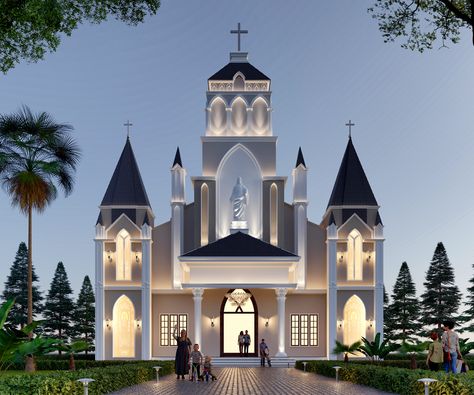 MODERN CHURCH Modern Church Architecture, Church Exterior, Church Building Plans, Church Building Design, Modern Church, Church Pictures, Abstract Art Wallpaper, Church Architecture, Church Building