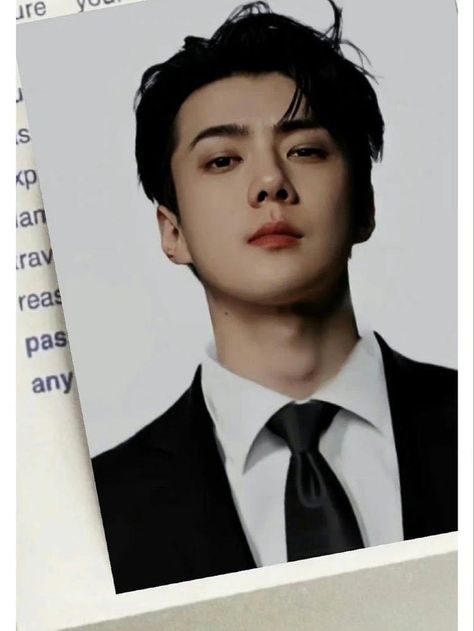 Sehun Id Photo, Sehun Cute, Exo Lockscreen, Cover Wattpad, Id Photo, Exo Sehun, Exo Members, Oh Sehun, 인물 사진