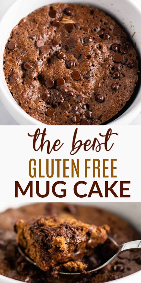 Mug Cake With Oat Flour, Oat Flour Mug Cake, Cake With Oat Flour, Gluten Free Mug Cake, Microwave Brownie, Easy Mug Cake, Gluten Free Chocolate Recipes, Chocolate Mug Cake, Mug Cake Microwave