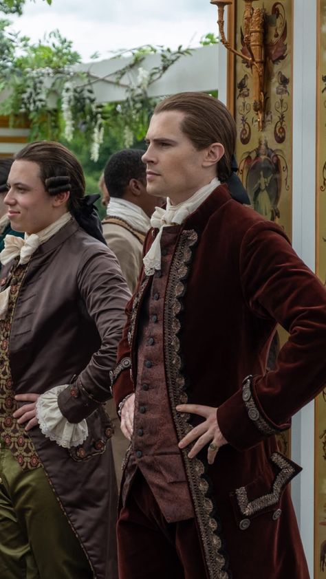 Lord John Grey Outlander, David Berry, James Fraser Outlander, Outlander Characters, Lord John, John Gray, Outlander Tv Series, Old Fashion Dresses, 18th Century Fashion