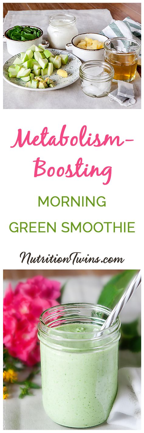 Smoothie Morning, Morning Green Smoothie, Drinks Healthy, More Nutrition, Immune Booster, Nutrition Sportive, Smoothie Healthy, Vegan Drinks, Morning Smoothie