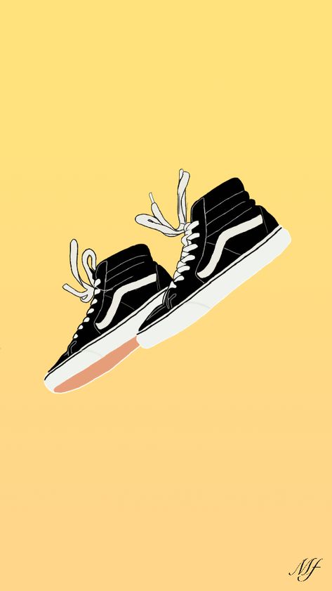 Vans Illustration, Vans Surf, Girl Illustration, The Way Home, Vans Off The Wall, Girls Illustration, Art Tips, Shoes Shoes