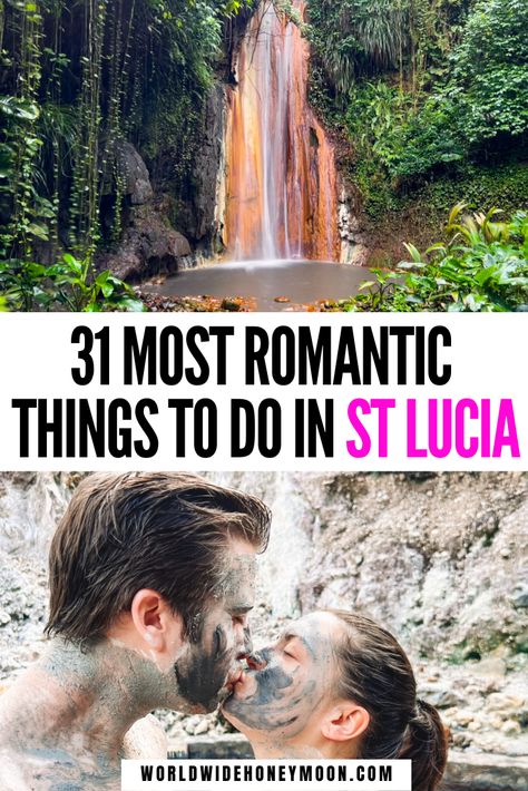 These are the 31 most romantic things to do in St Lucia | St Lucia Things to do | Things to do in St Lucia Top 10 | Things to do in St Lucia On a Cruise | Best Things to do in St Lucia | Castries St Lucia Things to do | Top Things to do in St Lucia | Fun things to do in St Lucia | Best Things to do in Saint Lucia | St Lucia Honeymoon | Saint Lucia Honeymoon | St Lucia Romantic Saint Lucia Honeymoon, St Lucia Honeymoon, Dream Holidays, Travel Caribbean, Be Adventurous, Caribbean Destinations, Romantic Things To Do, Saint Lucia, Caribbean Vacations