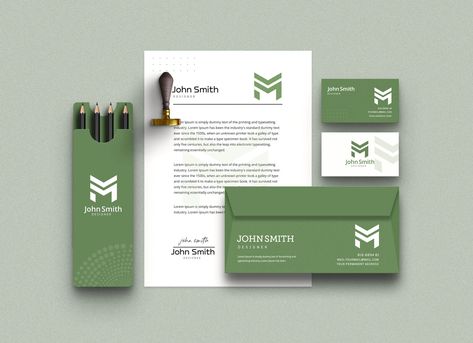 Free Minimal Stationery Set Mockup PSD - Good Mockups Corporate Stationary Design Inspiration, Branding Mockup Free Psd Download, Brand Envelope Design, Envolpes Design, Branding Envelope, Stationary Mockup Free, Business Envelope Design, Business Stationary Design, Creative Stationery Design