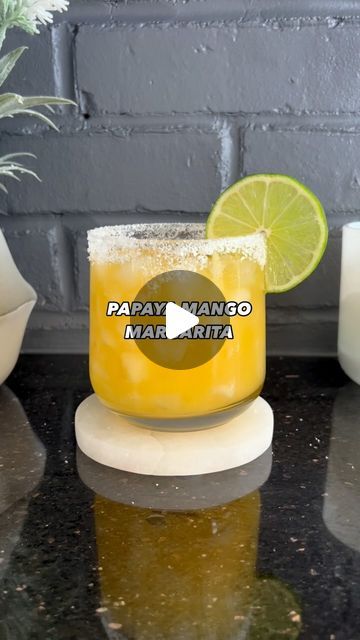 Mango Margarita, Mixed Drinks Recipes, Drinks Recipes, February 10, Cocktail Drinks, Mixed Drinks, Papaya, Mango, Drinks