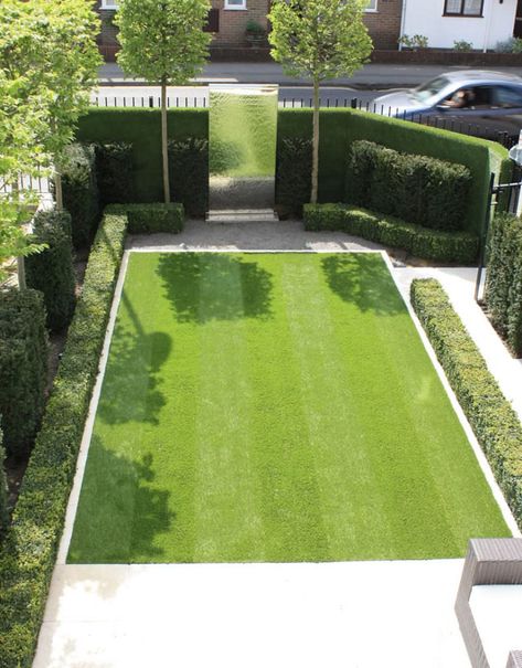 Garden Design Portfolio. Award Winning Work by Recliffe Landscape Gardeners Modern Lawn, Lawn Design, Back Garden Design, Low Maintenance Garden, Urban Gardening, Outdoor Gardens Design, Garden Lawn, Backyard Garden Design, Small Garden Design