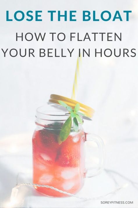 Eating healthy & working out are the keys to a strong, flat tummy. But you can also flatten your tummy in just a few hours by focusing on a few simple tricks to lose the bloat. #flatstomach #bloating Smoothies Vegan, Healthy Work, Flat Tummy, Flat Stomach, The Keys, Eating Healthy, Simple Tricks, Lose Belly, Lose Belly Fat