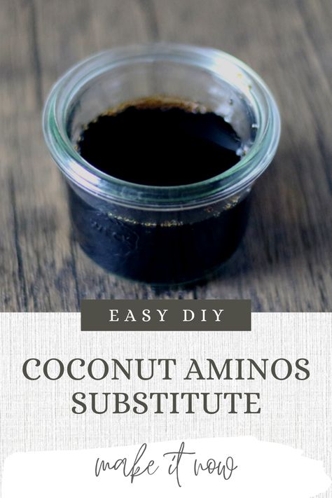 Avoiding soy? You can use coconut aminos instead! Coconut aminos are a healthier alternative to soy sauce and taste amazing! Homemade Coconut Aminos, Diy Coconut, Homemade Spice Mix, Coconut Aminos, Mama Recipe, Condiment Recipes, Diy Recipe, Homemade Spices, Coconut Recipes