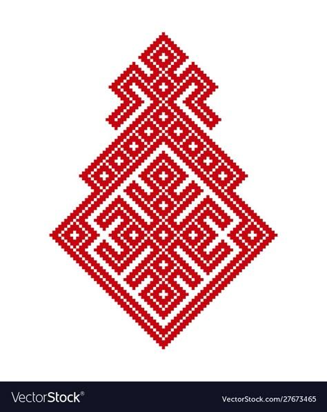 Russian Embroidery Patterns, Slavic Embroidery, Slavic Pattern, Russian Cross Stitch, Russian Embroidery, Embroidery Ornaments, Cross Stitch Geometric, Kilim Pattern, Graph Paper Art