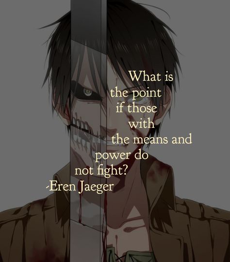 animation character quote • eren jaeger // attack on titans Eren Jaeger Quote, Aot Anime Quotes, Eren Jaeger Quotes, Attack On Titan Quotes, Famous Dialogues, Aot Anime, Freedom Quotes, Animation Character, Tokyo Ghoul Anime