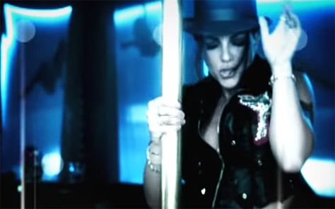 Britney lets loose in her ‘Gimme More’ video. (Courtesy of Vevo) Music Video Looks, Britney Spears Gimme More, Gimme More, Hollywood Life, Spears, Britney Spears, Music Video, Music Videos, Let It Be