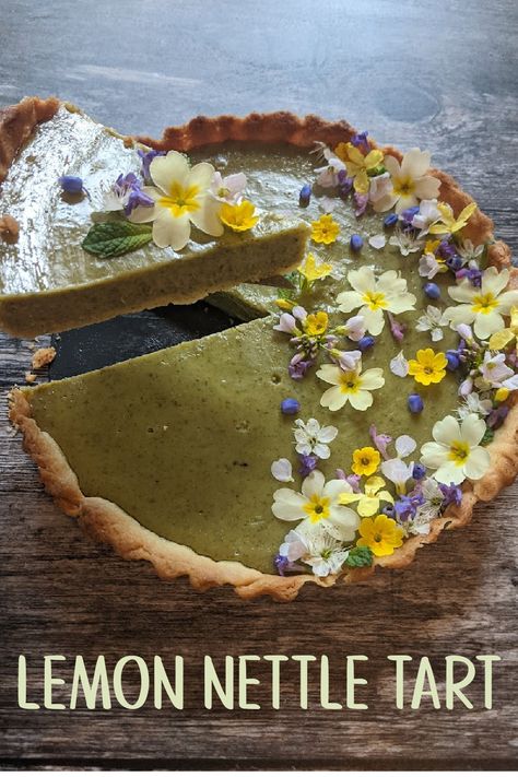 Nettle Recipes, Spring Dessert, Foraging Recipes, Foraged Food, Fermentation Recipes, Stinging Nettle, Herb Recipes, Spring Desserts, Different Cakes