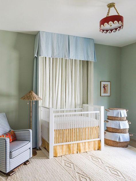 Nursery Play Area, Nursery Canopy, Pastel Nursery, Decor Market, Green Nursery, Kids Room Inspiration, Green Backdrops, Nursery Inspo, Nursery Ideas