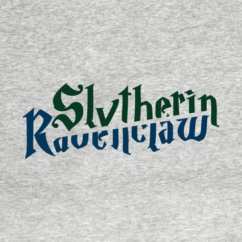 Check out this awesome 'Slytherin+%2B+Ravenclaw+Hybrid+House' design on @TeePublic! Slytherin X Ravenclaw, Slytherin And Ravenclaw, Ravenclaw And Slytherin, Harry Potter Decor Ideas, Harry Potter Groups, Slytherin Ravenclaw, Halloween Green, Party Anthem, Harry Potter Girl