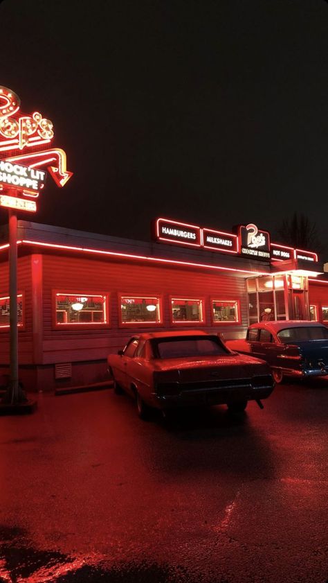 Riverdale Wallpaper, Riverdale, Not Mine, Diner, Neon, Cars