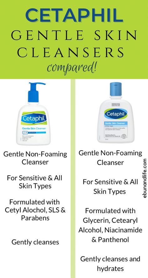 Cetaphil Gentle Skin Cleansers Compared! Cetaphil Gentle Cleanser, Acne Prone Skin Care Routine, Cetaphil Cleanser, Cleanser For Combination Skin, Cetaphil Gentle Skin Cleanser, Better Self, Serious Skin Care, Gentle Skin Cleanser, Skin Cleanser