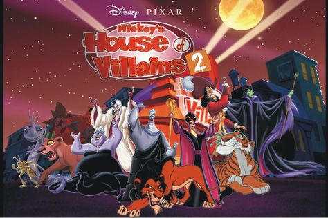 Disney Heroes And Villains, House Of Villains Disney, Disney Villains Collage, Disney Villians Books, Mickey's House Of Villains, Underrated Disney Villains, Hades Percy Jackson, Optimus Prime Wallpaper Transformers, Mickey House