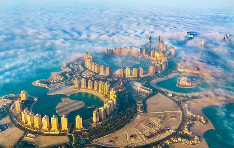 متحف فني, Artificial Island, West Bay, Jeddah, Birds Eye View, Doha, Aerial View, Cruises, Abu Dhabi