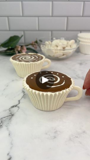 8.9M views · 87K reactions | Happy National Coffee Day! ☕🧁 Make your celebration sweet with a Candy Melts mug and coffee-inspired cupcake! Find the instructions in the comments. | Wilton Cake Decorating | Global Genius · Morning Coffee Happy National Coffee Day, Resep Brownies, Coffee Cupcakes, Milk Chocolate Ganache, Holidays Ideas, 2024 Recipes, National Coffee Day, Wilton Cake Decorating, Coffee Day