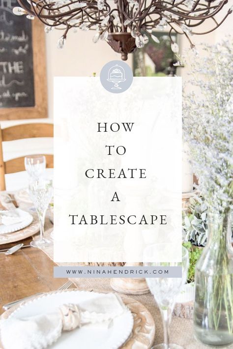 Dinner Table Place Settings, How To Make Dinner Table Look Fancy, Banquet Tablescapes, Classy Tablescape, Cheap Tablescapes, Small Tablescape, Traditional Tablescapes, Birthday Tablescapes, How To Create A Tablescape