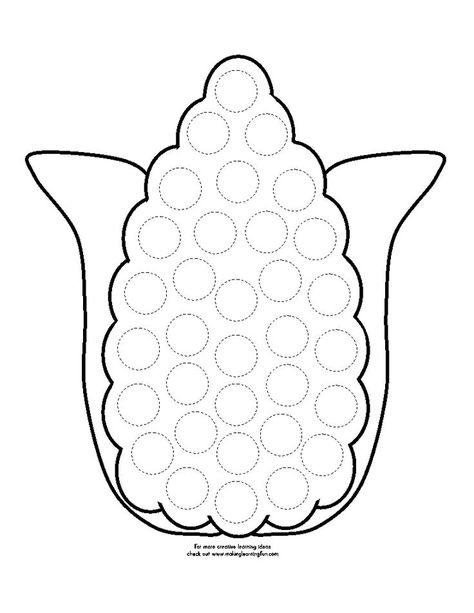 Corn Template, Classroom Preschool, Preschool Thanksgiving, Thanksgiving Classroom, November Crafts, Diy Preschool, Fall Kindergarten, Thanksgiving Preschool, Preschool Colors