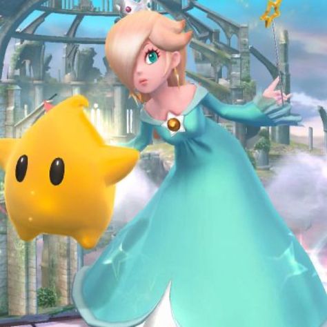 Rosalina And Luma, Harmonie Mario, Super Mario Princess, Super Princess, Nintendo Princess, Super Mario Galaxy, Mario Games, Nintendo Characters, Super Mario Art