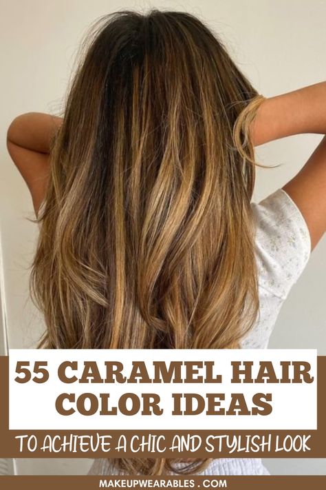 Caramel Hair Color Ideas: Warm Tones for a Radiant Look Caramel Brown All Over Hair Color, Cooper And Blonde Balayage, Toffee Brown Hair Color Caramel, Caramel Balayage On Blonde Hair, Light Brown Hair With Caramel Balayage, Carmel Hair Highlight, Tawny Hair Color, Balayage Hair Brown Skin, Light Brown Hair Color Ideas Honey