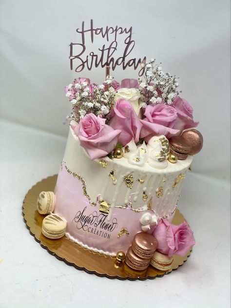 45 Cake Birthday, 72nd Birthday Cake For Women, Birthday Cake Images For Women, Fancy Cakes Birthday For Women, Elegant Birthday Cakes For Women Classy, Elegant Birthday Cakes For Ladies, Pink 70th Birthday Cake, Classy Cakes Birthday For Women, Cute Birthday Cakes For Women