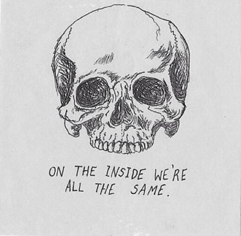 Were all the same inside tattoo Graffiti Tattoo, Wallpaper Tumblr, Fortune Telling, Yellow Aesthetic, Mellow Yellow, Skull Art, The Words, Tattoos And Piercings, Van Gogh