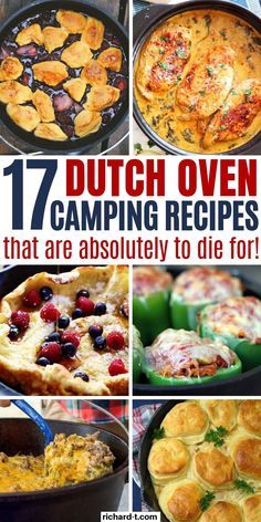 Dutch Oven Recipes Cast Iron, Dutch Oven Camping Recipes, Camping Menu, Best Dutch Oven, Dutch Oven Camping, Camping Dinners, Easy Camping Meals, Dutch Oven Cooking, Cast Iron Recipes