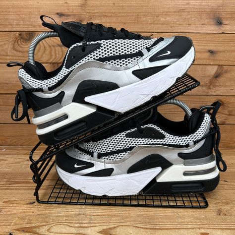 Check out Nike Shoes Womens Size UK 7 Air Max Furyosa Black Silver Mesh Running Trainers, the latest item I added on eBay! #eBay #eBaySeller Nike Shoes Womens, Running Trainers, Shoes Womens, Ebay Seller, Shoe Collection, Me Too Shoes, Air Max, Black Silver, Nike Shoes