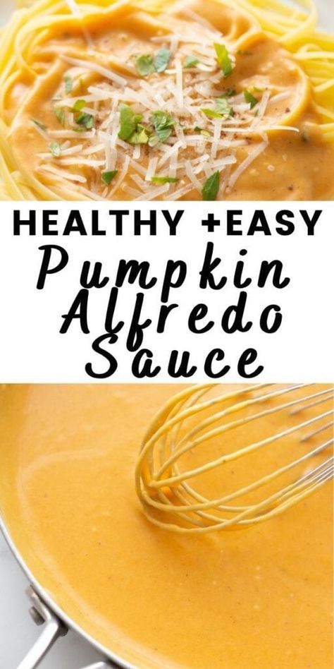 Healthy Pumpkin Pasta Sauce, Low Calorie Pasta Sauce, Creative Vegetables, Pumpkin Alfredo Pasta, Creamy Pasta Sauce Recipes, Pumpkin Alfredo Sauce, Healthy Alfredo Sauce, Pumpkin Alfredo, Low Calorie Pasta