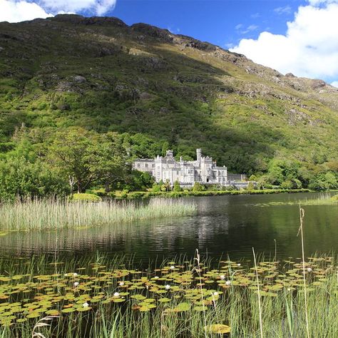 Kylemore Abbey Ireland, Ypres Belgium, Kylemore Abbey, Halloween Tour, Galway City, Castles In Ireland, Haunted Castle, Morning Room, Walled Garden