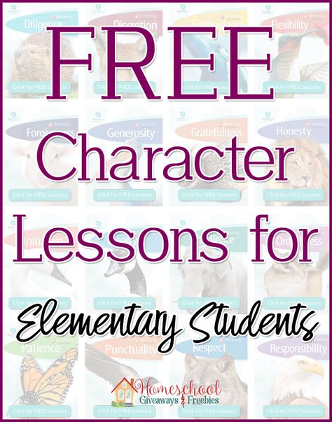 FREE Character Lessons for Elementary Students Elementary Electives, Sel Curriculum Elementary, Wordless Videos, Homeschool Electives, Character Education Lessons, Character Lessons, Character Activities, Start Homeschooling, Drama Activities