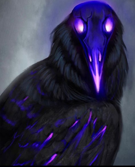 Dnd Raven, Shadow Creature Art, Raven Concept Art, Raven Monster, Shadow Raven, Shadow Creatures, Snake Wallpaper, Green Gloves, Dark Creatures