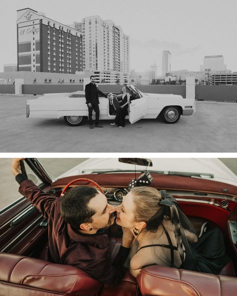 What can a Vegas elopement look like? - A drive thru wedding ceremony at the world famous Tunnel of Love - Rooftop photos in a classic car at sunset - A 420 smoke sesh in a parking lot - Vintage wedding cake on the curb - An iconic Vegas photoshoot on Fremont Street under the the neon lights Las Vegas Elopement Photographer + Videographer: @treeoflifelasvegas @treeoflifefilmsandphotos Wedding Venue: @littlewhiteweddingchapel @alittlewhiteweddingchapel Classic Car Rental: @vegasvintagerent... Drive Thru Wedding, Rooftop Photos, Vegas Photoshoot, Vintage Wedding Cake, Tunnel Of Love, Vegas Elopement, Las Vegas Elopement, Car Rentals, Wedding Cakes Vintage