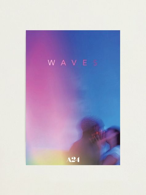 Waves Movie Poster, Waves Movie, Waves 2019, Wave Poster, Frank Ocean, Room Posters, Aesthetic Movies, Aesthetic Photo, Pink Aesthetic