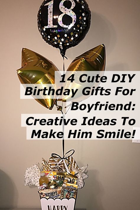 Discover 14 cute DIY birthday gifts for boyfriend that will surely make him smile! From personalized photo albums to handmade love coupons, these creative ideas are perfect for showing your affection without breaking the bank. Each project is easy to follow and adds a personal touch to your gift-giving. Make his special day unforgettable with thoughtful creations that reflect your love and creativity. Explore these charming ideas today! Little Surprises For Boyfriend, Diy Boyfriend Gifts For Birthday, Cute Diy Birthday Gifts, Birthday Gifts For Boyfriend Creative, Handmade Birthday Gifts For Boyfriend, Diy Birthday Gifts For Boyfriend, Diy Birthday Surprise, Gifts For Boyfriend Creative, Husband Birthday Gift Ideas