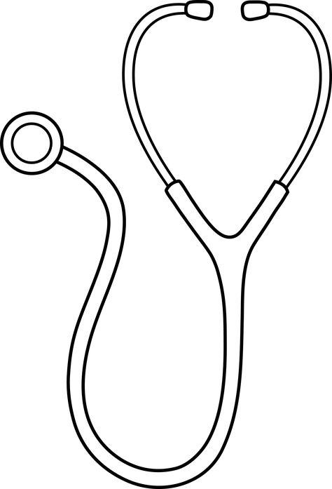 Stethoscope Clipart | Clipart Panda - Free Clipart Images Stethoscope Drawing, Stethoscope Clipart, Medical Clip Art, Doctor Drawing, Line Art Images, Arts And Crafts For Teens, Arts And Crafts For Adults, Free Clipart Images, Art And Craft Videos