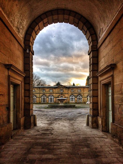 Castle Stables, Archway Entrance, Wentworth Woodhouse, Castle Plans, Shadow Realm, College Project, Dream Castle, Riding School, College Projects