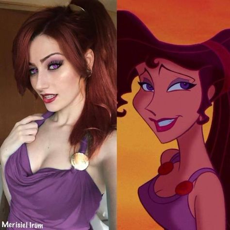 Cosplayer: Merisiel Irüm. Country: Italy. Cosplay: Megara from Hercules. https://www.instagram.com/merisiel_irum/ Meg Costume Hercules, Meg Costume, Meg Cosplay, Megara Cosplay, Hercules Costume, Princess Cosplay, Halloween Costume Outfits, Disney Cosplay, Amazing Cosplay