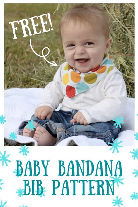 #1 FREE Baby Bandana Bib Pattern Bandana Bib Pattern Free, Drool Bibs Pattern, Bandana Bib Pattern, Baby Drool Bibs, Drool Bibs, Baby Bibs Patterns, Your Adorable, Bib Pattern, Baby Bandana Bibs