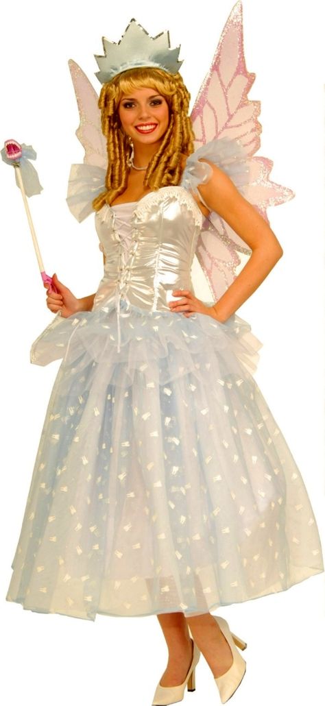 Tooth Fairy Costume Tooth Fairy Costume, Inspired Halloween Costumes, Tooth Fairy Costumes, Fairy Fancy Dress, Fairy Costume Women, Adult Fairy Costume, Godmother Dress, Tooth Fairy Ideas, Fairy Tale Costumes