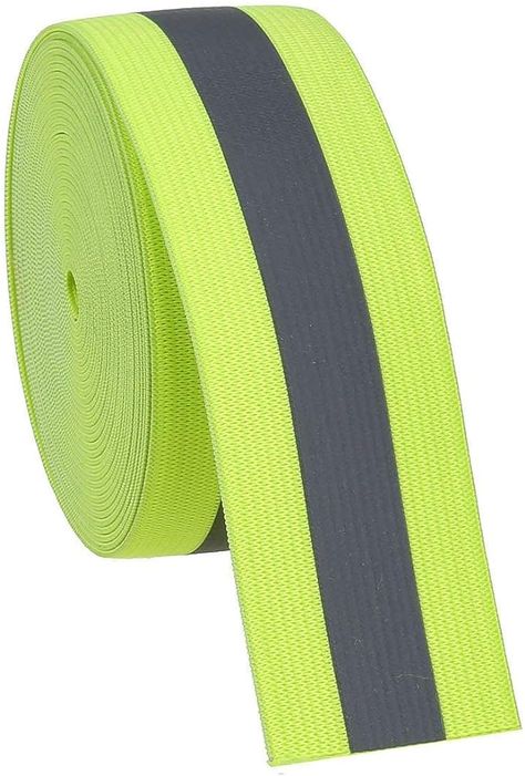 Amazon.com: Jocon Safety SF8100 Sew On Florescent Reflective Elastic Tape 2"X118"-Green : Sports & Outdoors Ghostbusters Jumpsuit, Reflective Vest, Reflective Tape, Reflective Material, Protective Clothing, Sew On, Neon Green, Pet Clothes, Free Delivery