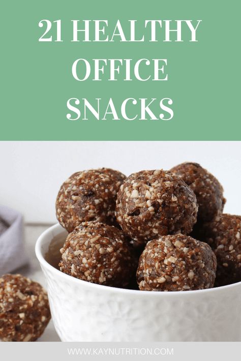 High in protein and full of fibre, these healthy office snacks are sure to keep you satisfied and energized for a workday at the office. Healthy Snacks For Office, Office Snack Ideas, Fibre Snacks, Healthy Office Lunch, Healthy Office Snacks, Healthy Office, Office Snacks, Banana Blueberry Muffins, Veggie Chips