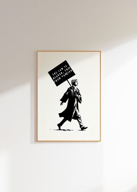 Activism Poster, Attorney Office Decor, Attorney Office, Legal Humor, Law Office Decor, Protest Art, Office Artwork, Art Education Resources, Stylish Art