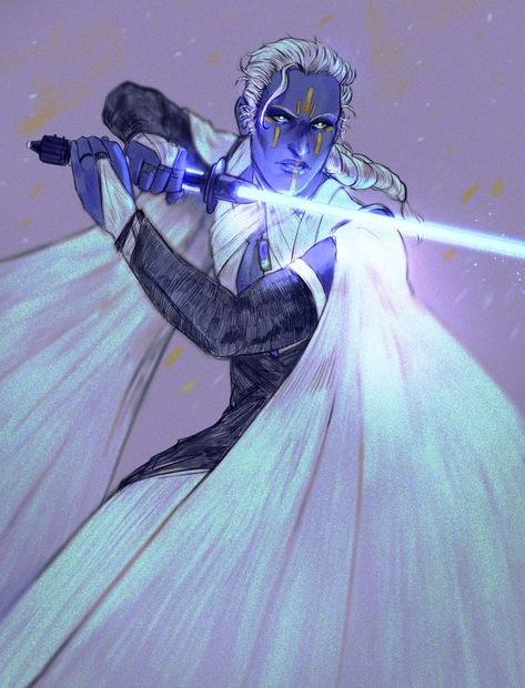 Barriss Offee, Star Wars Characters Poster, Star Wars Disneybound, D&d Star Wars, Zed League Of Legends, Jedi Art, Star Wars Species, Rey Skywalker, Drawing Stars