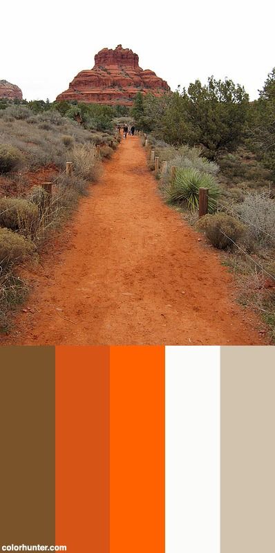 Red Dirt Road Color Scheme Dirt Color Palette, Earthy Red Color Palette, Red Earth Tone Color Palette, Bright Desert Color Palette, Red Rock Color Palette, Classroom Colors, Australian Colours, Trailer Renovation, Multicolor Art