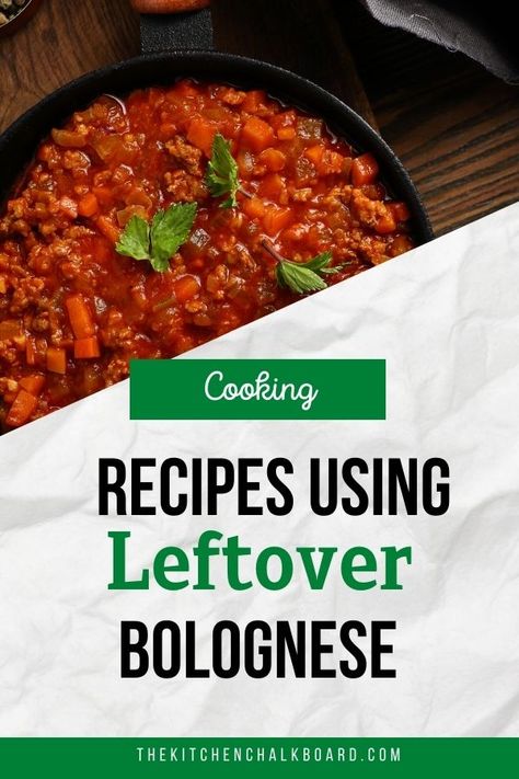 Read on for leftover bolognese sauce recipes from The Kitchen Chalkboard. These leftover bolognese ideas include breakfast, lunch, and dinner. They are all simple dinners sure to please. Recipes With Bolognese Sauce, Leftover Bolognese Ideas, Leftover Meat Sauce Recipes, Meat Sauce Leftovers Ideas, Leftover Spaghetti Sauce Ideas Dinners, Pasta Sauce Dinner Ideas, Leftover Bolognese Sauce Ideas, Leftover Meat Sauce Ideas, Bolognese Leftovers