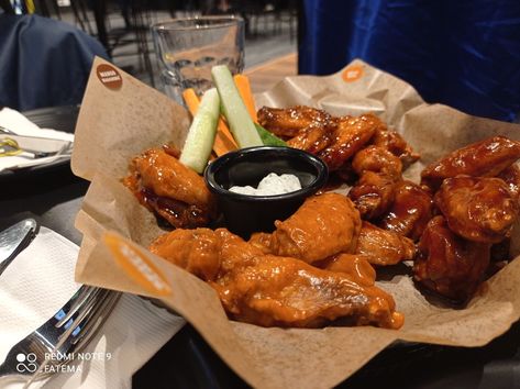 Wings Buffalo Chicken Wings Aesthetic, Buffalo Wild Wings Aesthetic, Wings Buffalo, Peace Crafts, Wings Restaurant, Buffalo Wild, Buffalo Wild Wings, Buffalo Chicken Wings, Food Motivation